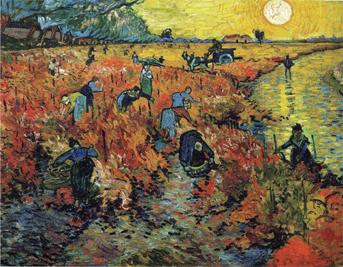Red Vinyard by Vincent Van Gogh