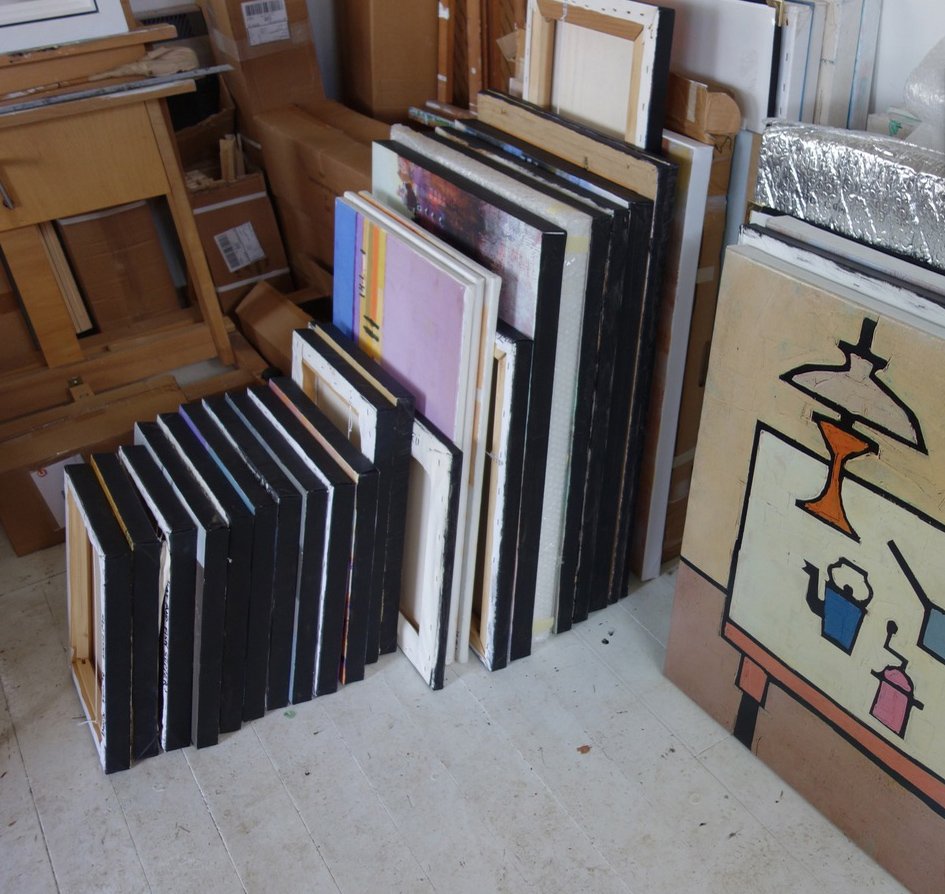 stack-of-canvases