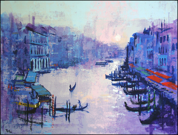 GRAND CANAL original painting by Colin Ruffell