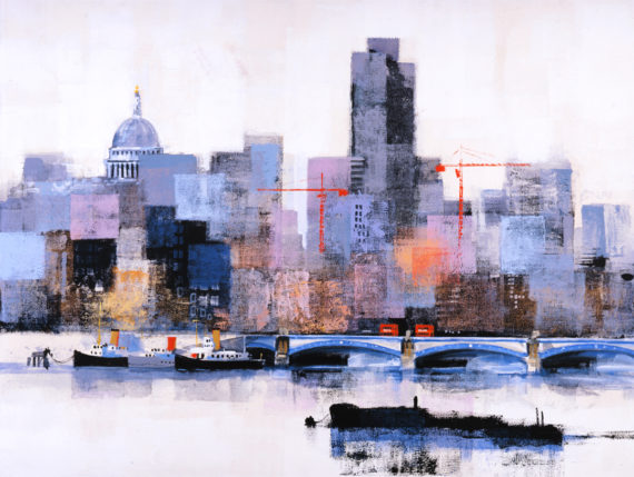 BLACKFRIARS BRIDGE by Colin Ruffell