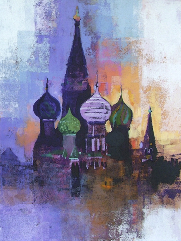 RED SQUARE MOSCOW by Colin Ruffell