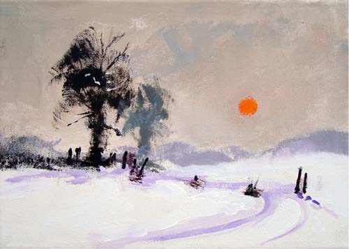 Sun and Snow by Colin Ruffell