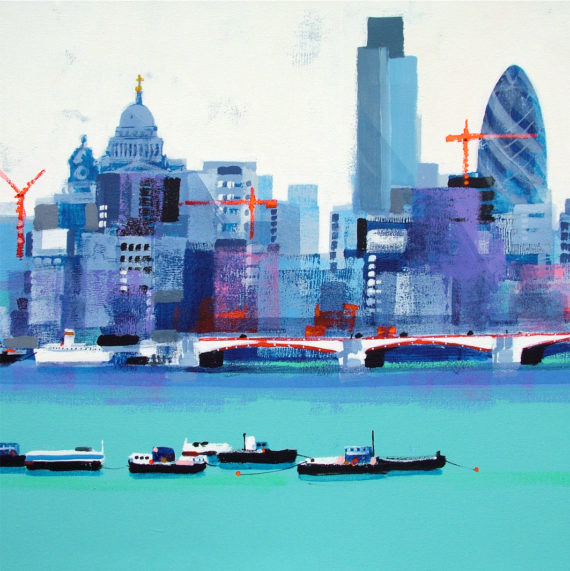 LONDON SKYLINE card