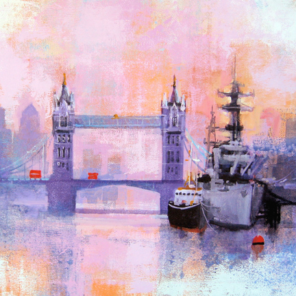 LONDON TOWER BRIDGE card