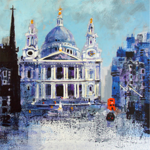 ST PAULS AND BUS card