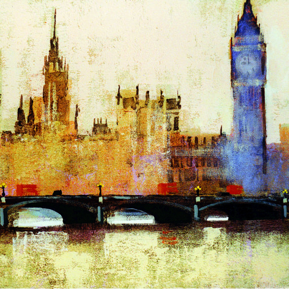 WESTMINSTER BRIDGE card