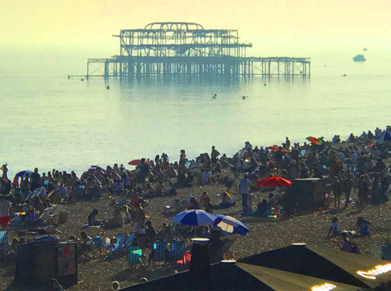 Bank holiday Brighton