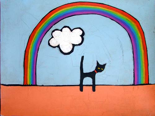 Cat and Rainbow